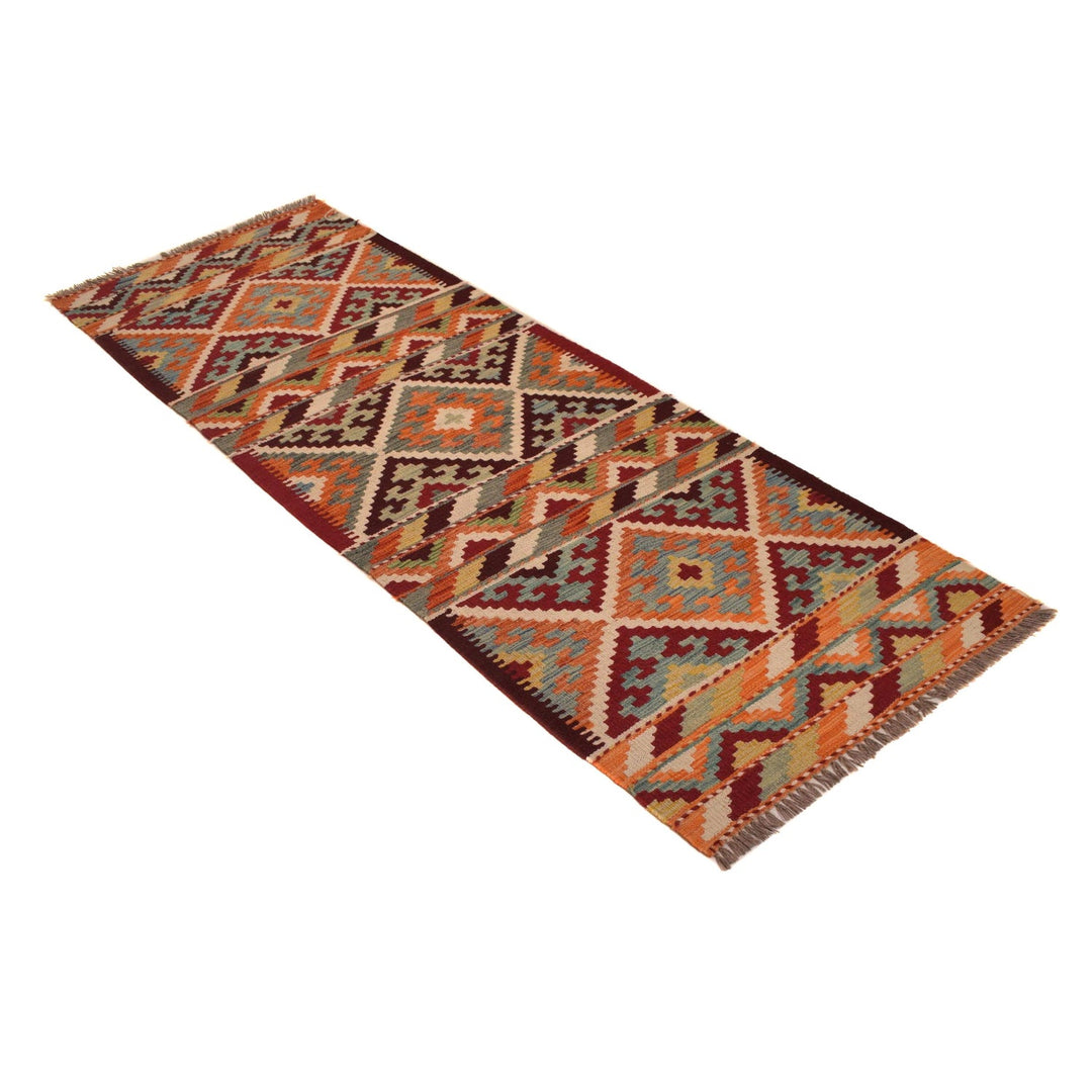 Short Chobi Kilim Runner 2' 5" x 6' 7" - No. AL61090