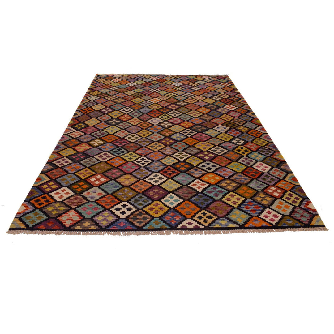Medium Size Chobi Kilim 6' 8" x 9' 9" - No. AL64554