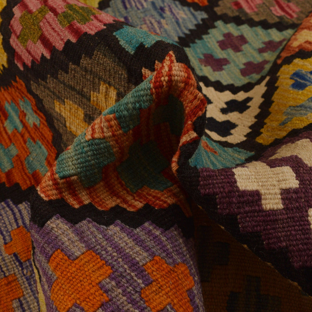 Medium Size Chobi Kilim 6' 8" x 9' 9" - No. AL64554