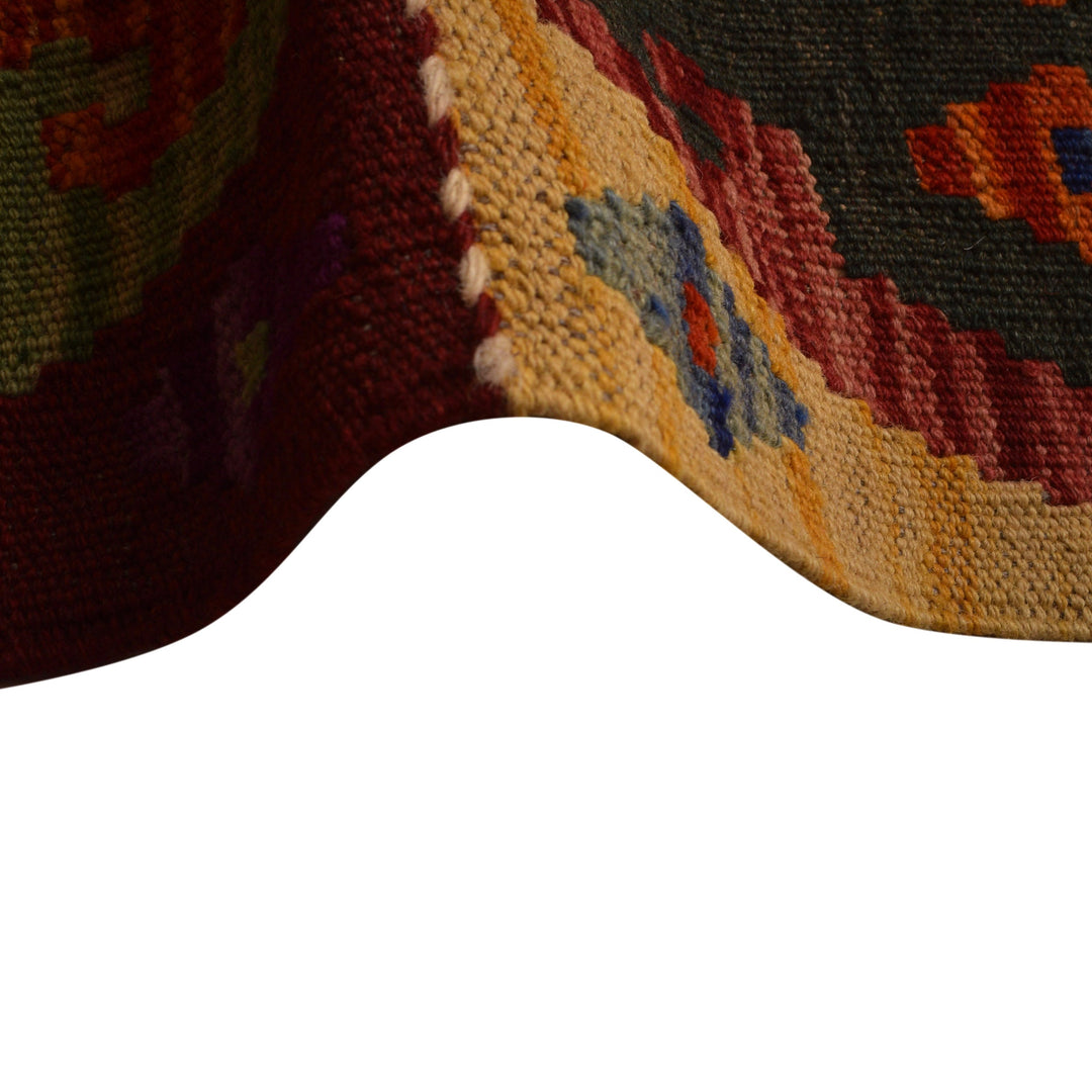 Hand Knotted Flatweave Kilim 9' 7" x 13' 1" - No. AL14395