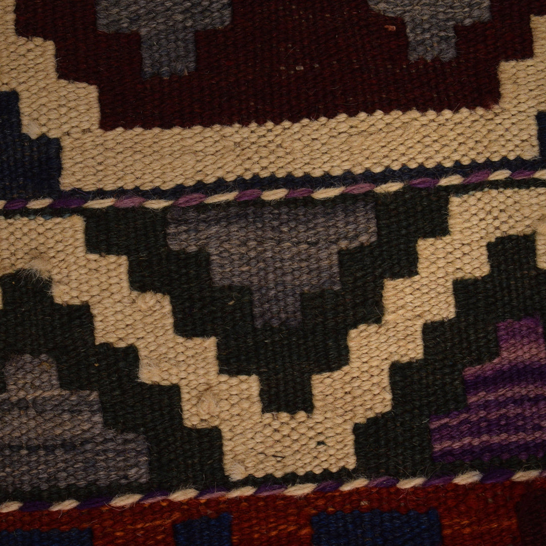 Handmade Turkish Design Wool Kilim 8' 3" x 9' 11" - No. AL59098