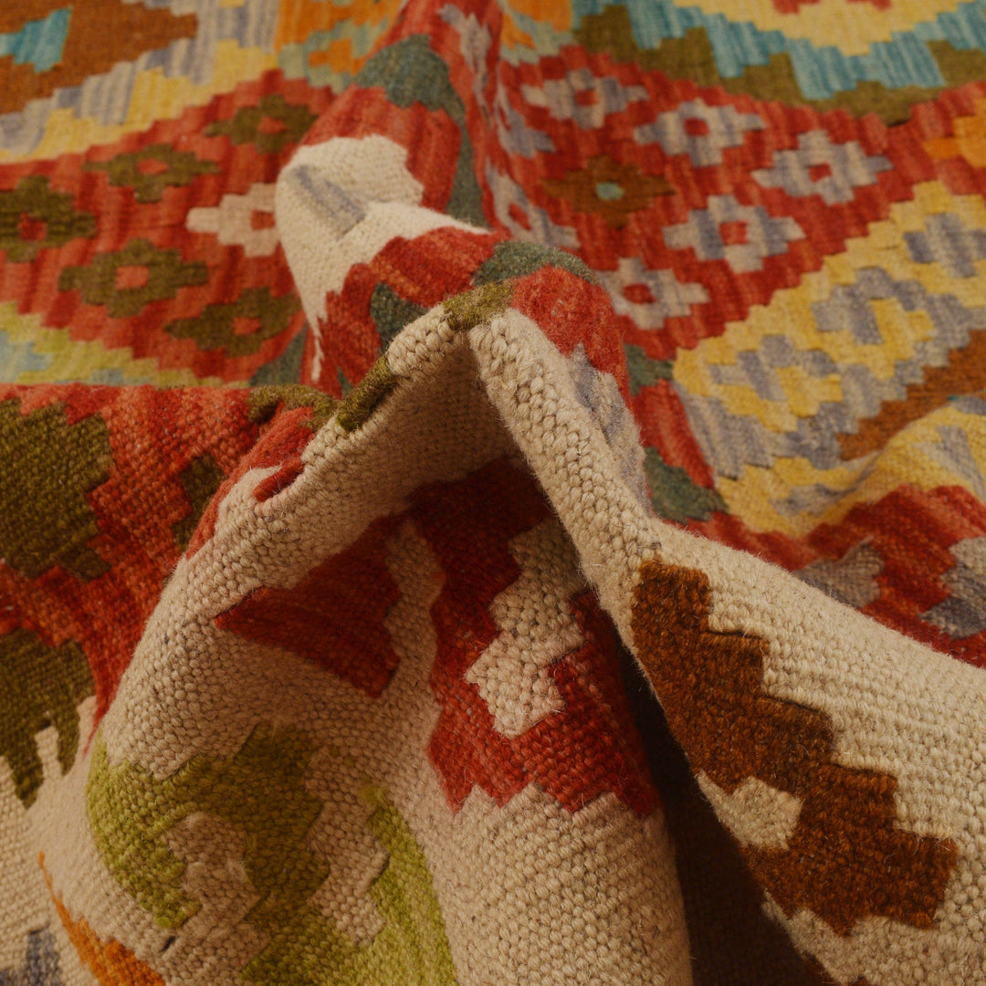 Medium Size Chobi Kilim 5' 1" x 6' 5" - No. AL26487