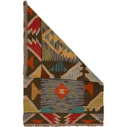 Handmade Turkish Design Wool Kilim 2' 0" x 3' 1" - No. AL27256
