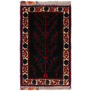 Multi Baluchi Rug 2' 4" x 3' 9" - No. AL76565
