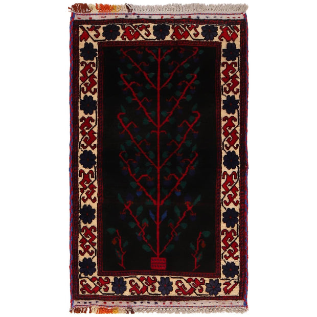 Multi Baluchi Rug 2' 4" x 3' 9" - No. AL76565
