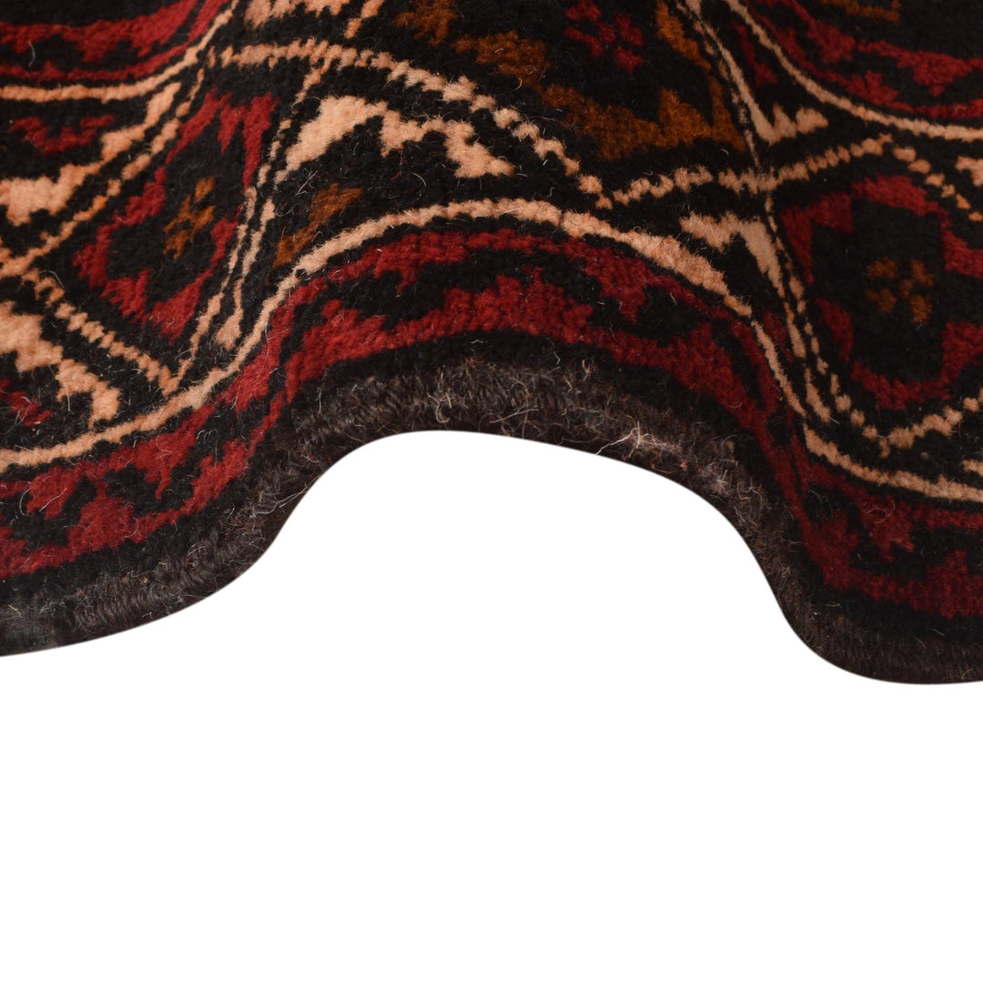 Hand Knotted Baluchi Rug 4' 1" x 9' 4" - No. AL64872