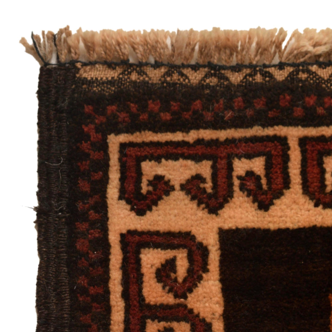 Handmade Baluchi Rug  3' 8" x 6' 2" - No. AL70314