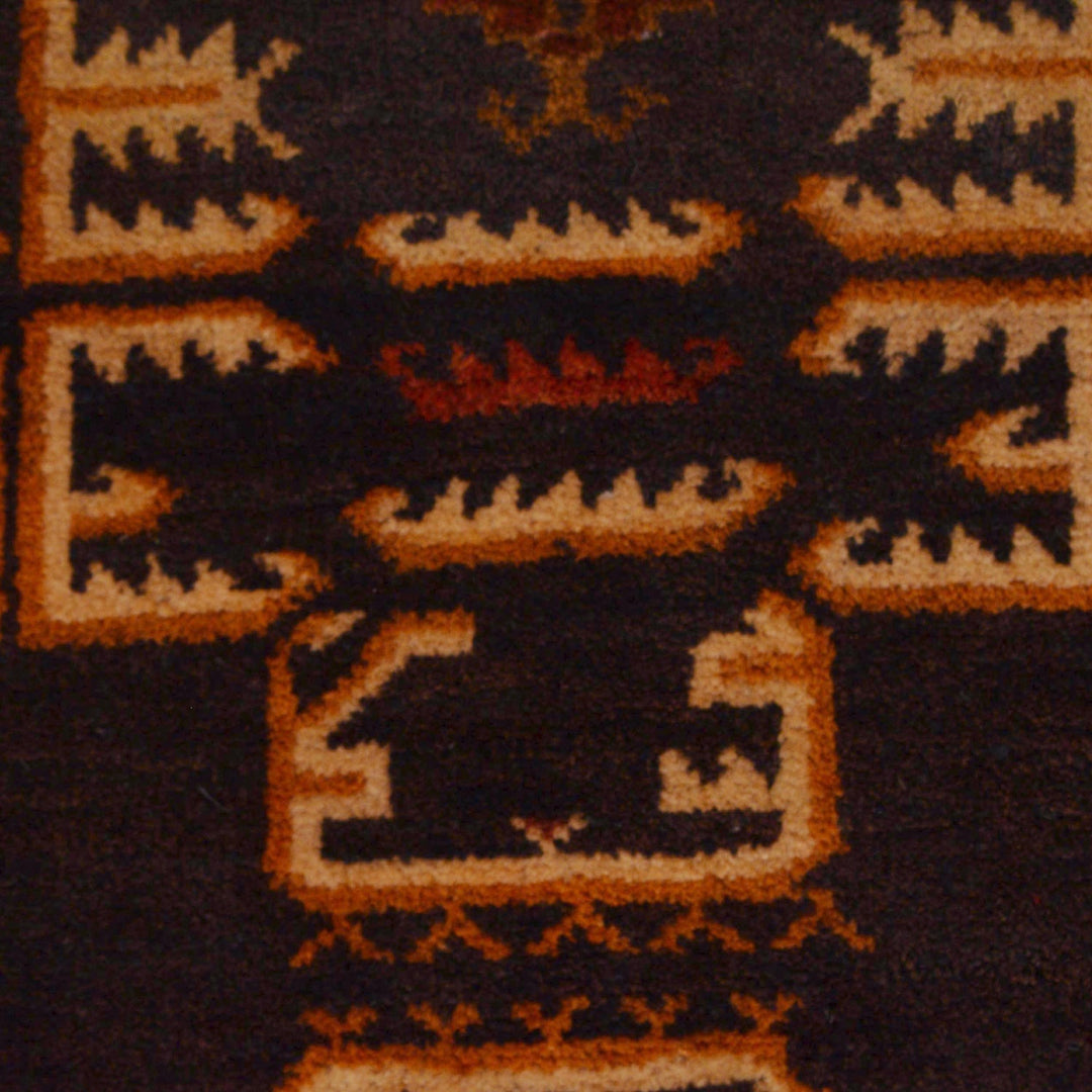 Handmade Baluchi Rug  3' 8" x 6' 2" - No. AL70314