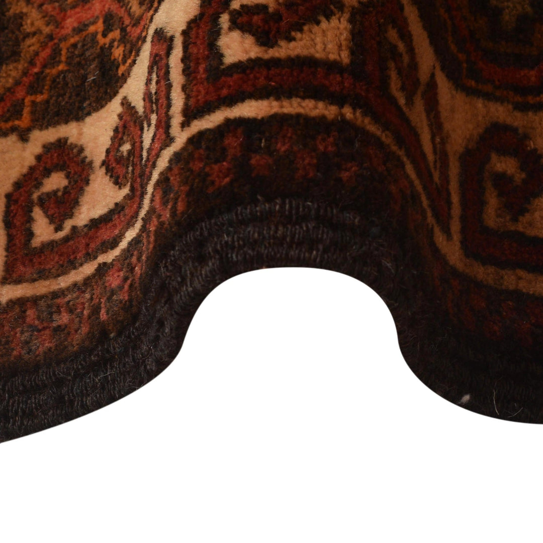 Handmade Baluchi Rug  3' 8" x 6' 2" - No. AL70314