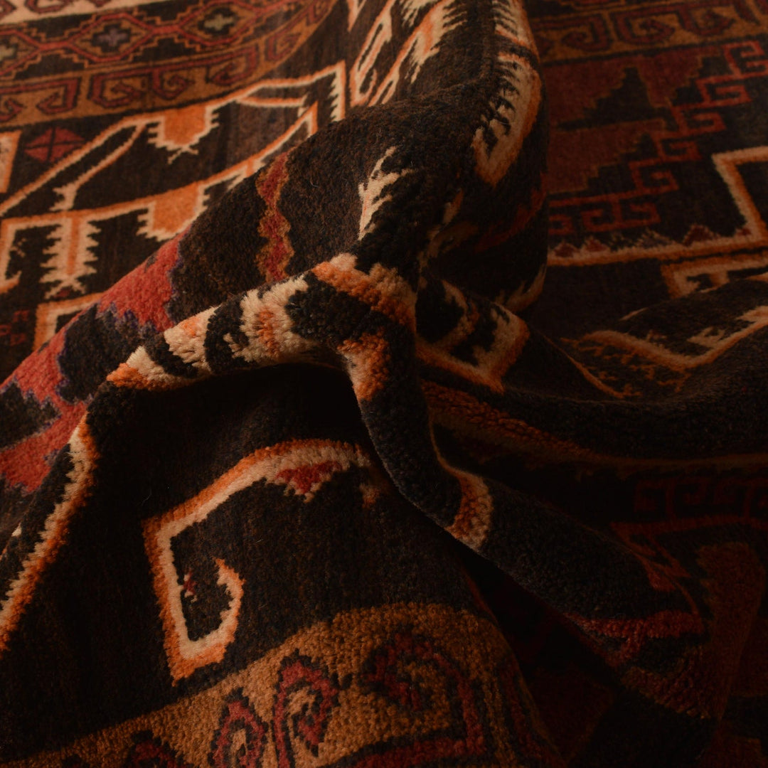 Handmade Baluchi Rug  3' 8" x 6' 2" - No. AL70314