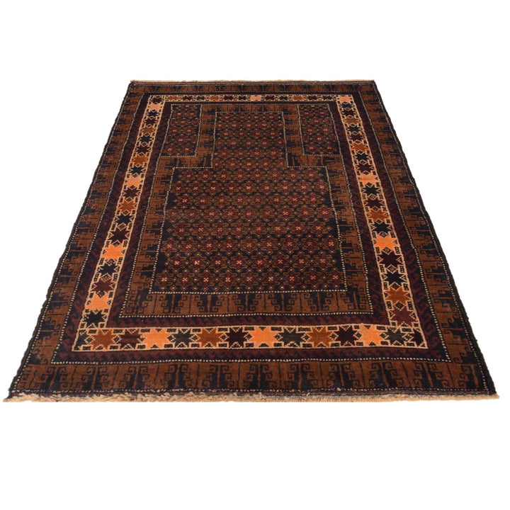 Islamic Prayer Carpet 2' 10" x 4' 7" - No. AL66702