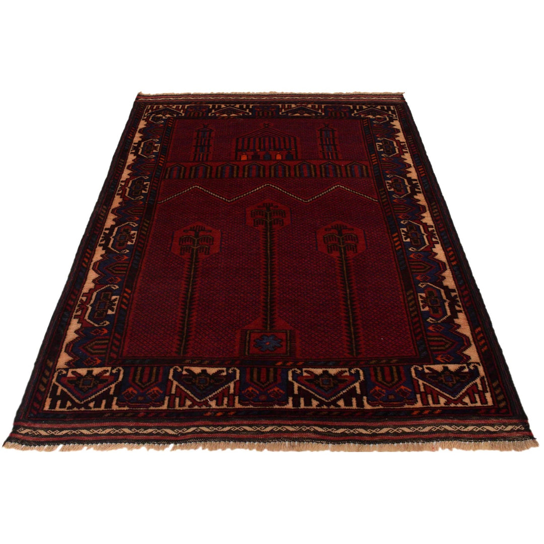 Handmade Prayer Rug 2' 11" x 4' 5" - No. AL77642