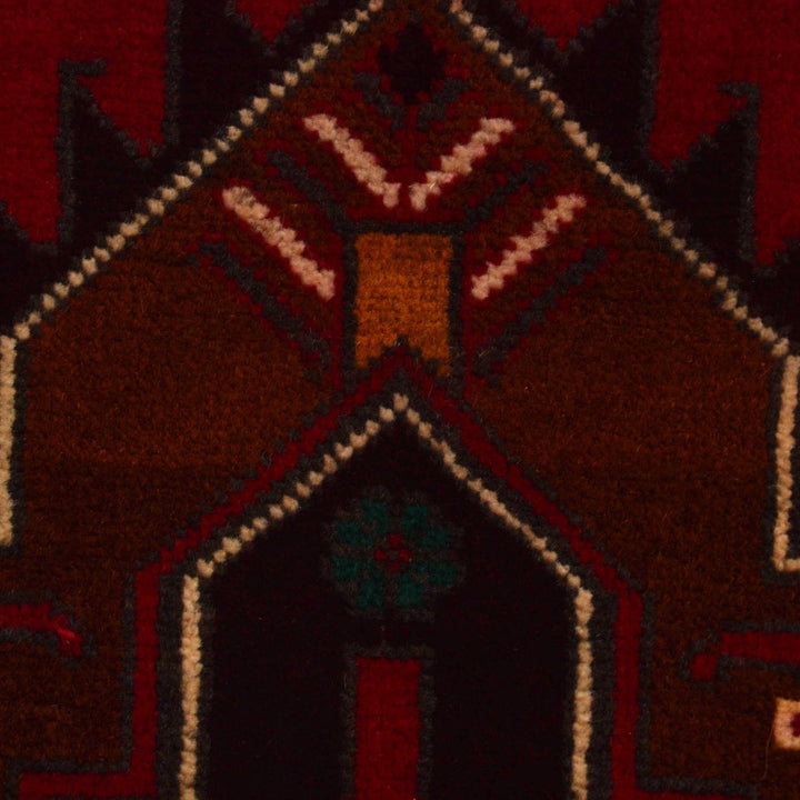 Multi Color Baluchi Rug 2' 9" x 4' 10" - No. AL31046