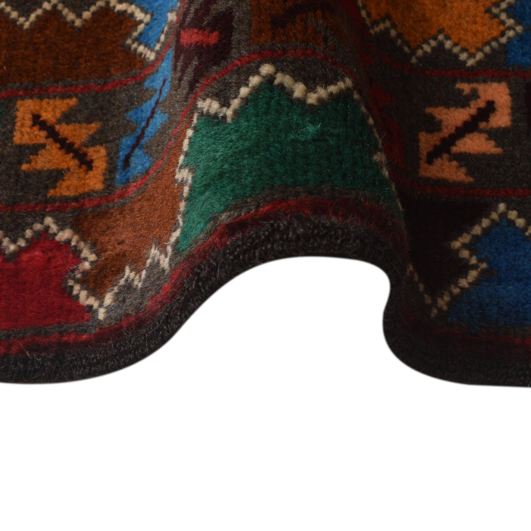 Multi Color Baluchi Rug 2' 9" x 4' 10" - No. AL31046