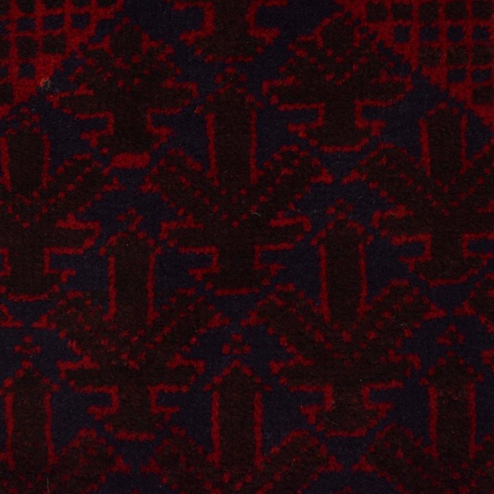Afghan Prayer Rug 2' 9" x 4' 5" Hand-Knotted field