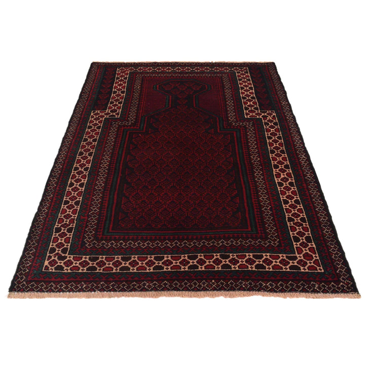 Hand Knotted Prayer Rug  2' 11" x 4' 5" - No. AL67378