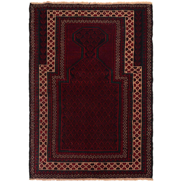 Handmade Prayer Rug 2' 11" x 4' 7" - No. AL69890