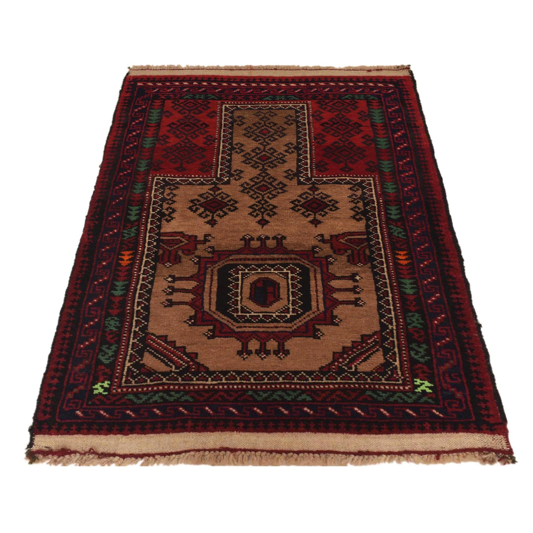 Muslim Prayer Rug 2' 4" x 3' 4" - No. AL83298