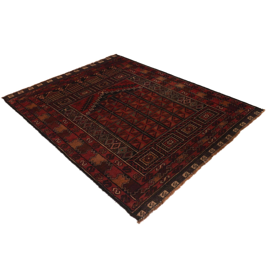 Islamic Prayer Carpet 3' 1" x 4' 8" - No. AL27983