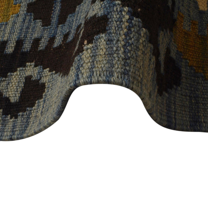 Hand Knotted Flatweave Kilim 6' 7" x 9' 6" - No. AL70671