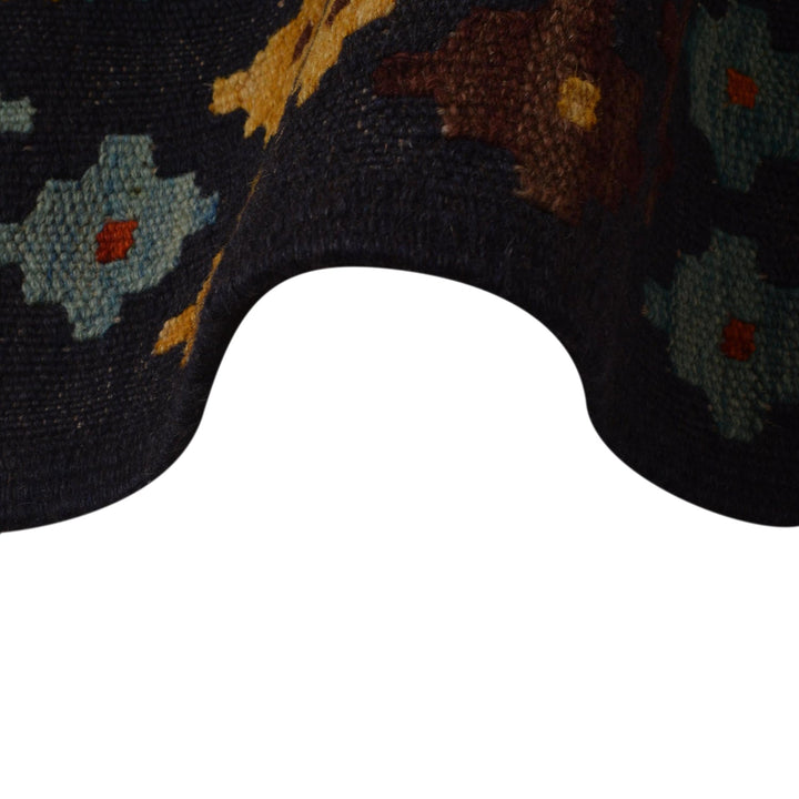 Handmade Afghan Vegetable Kilim 6' 8" x 10' 0" - No. AL64130