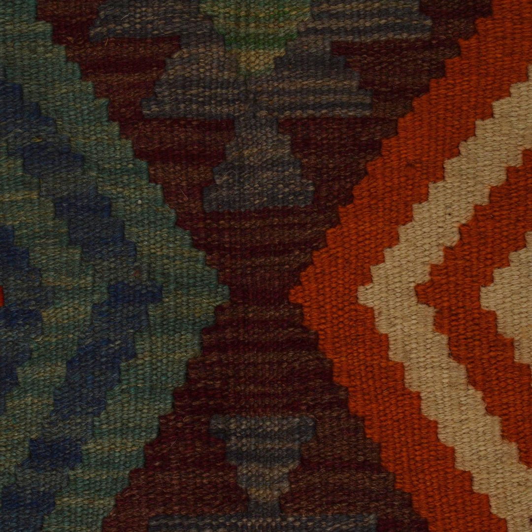 Hand Made Afghan Kilim 5' 8" x 8' 0" - No. AL94499
