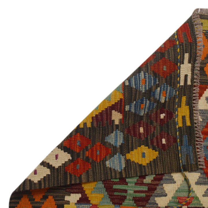 Hand Made Afghan Kilim 5' 8" x 8' 0" - No. AL94499