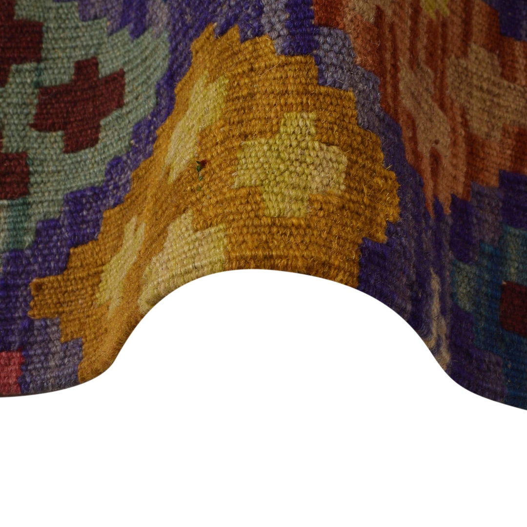 Handmade Vegetable Kelim Runner 2' 10" x 9' 9" - No. AL40389