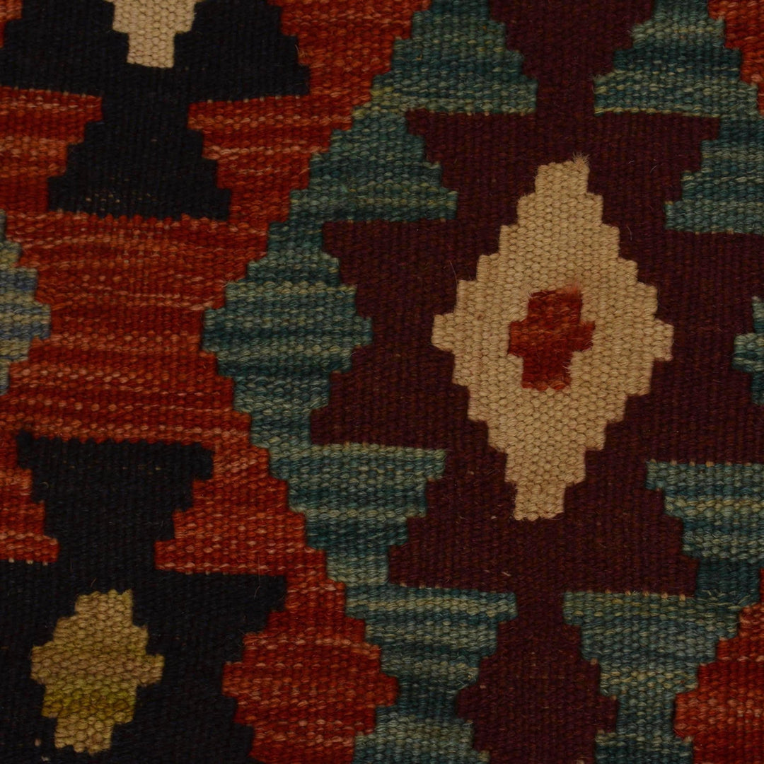 Handmade Afghan Vegetable Kilim 4' 11" x 6' 10" - No. AL41284