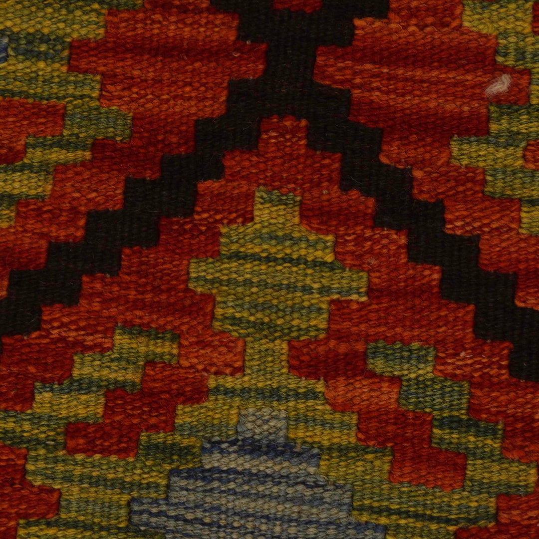 Handmade Vegetable Kelim 5' 1" x 6' 1" - No. AL68024