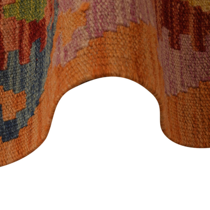 Handmade Vegetable Kelim 5' 1" x 6' 1" - No. AL68024