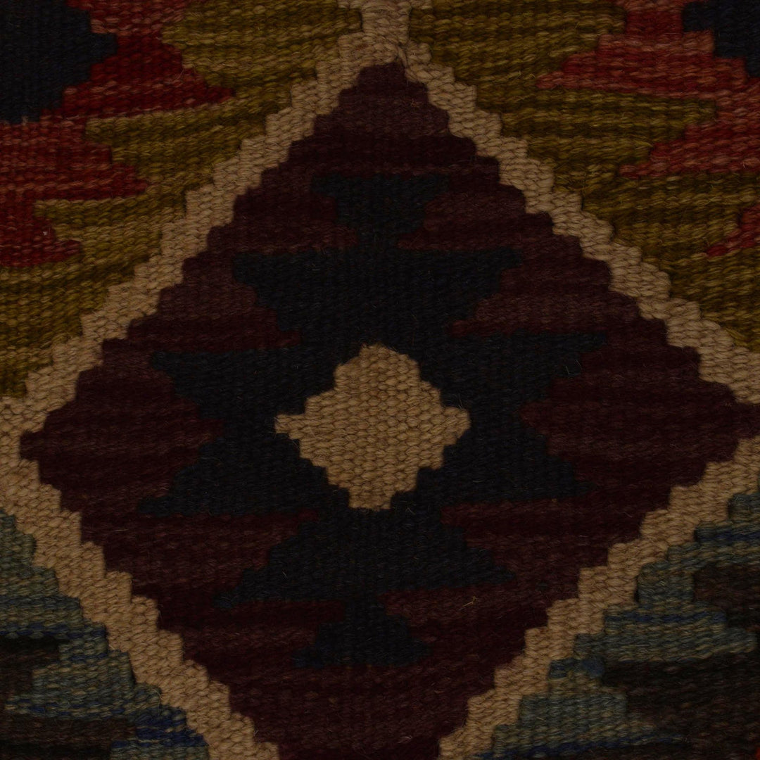 Handmade Afghan Vegetable Kilim 3' 4" x 5' 0" - No. AL81603