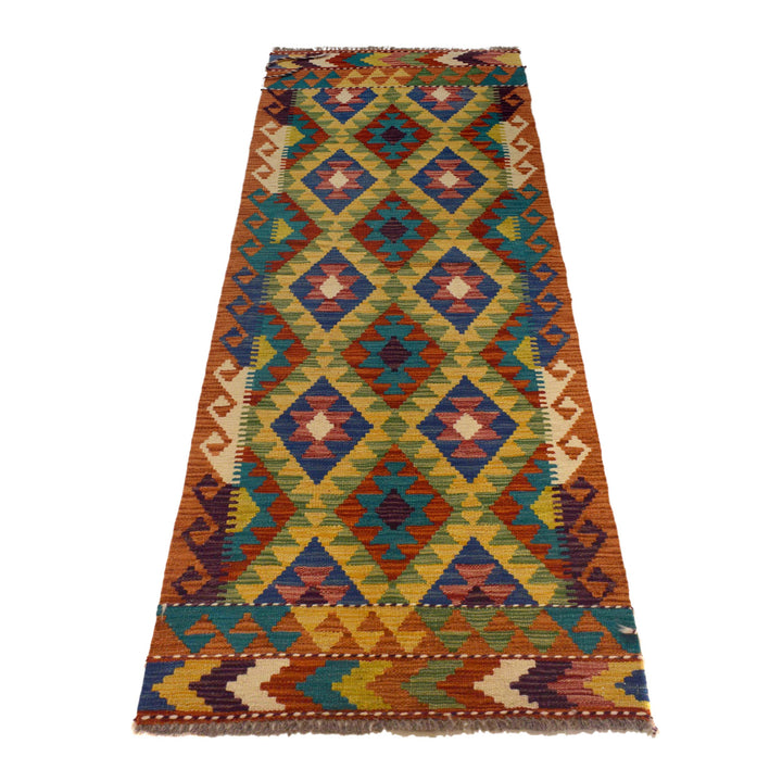 Short Chobi Kilim Runner 2' 4"x 6' 8" - No. AL27314