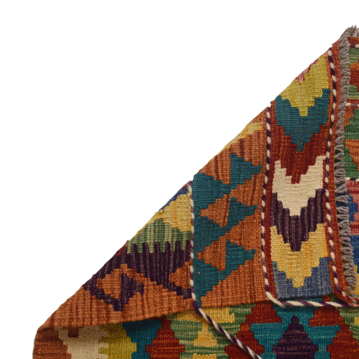 Short Chobi Kilim Runner 2' 4"x 6' 8" - No. AL27314