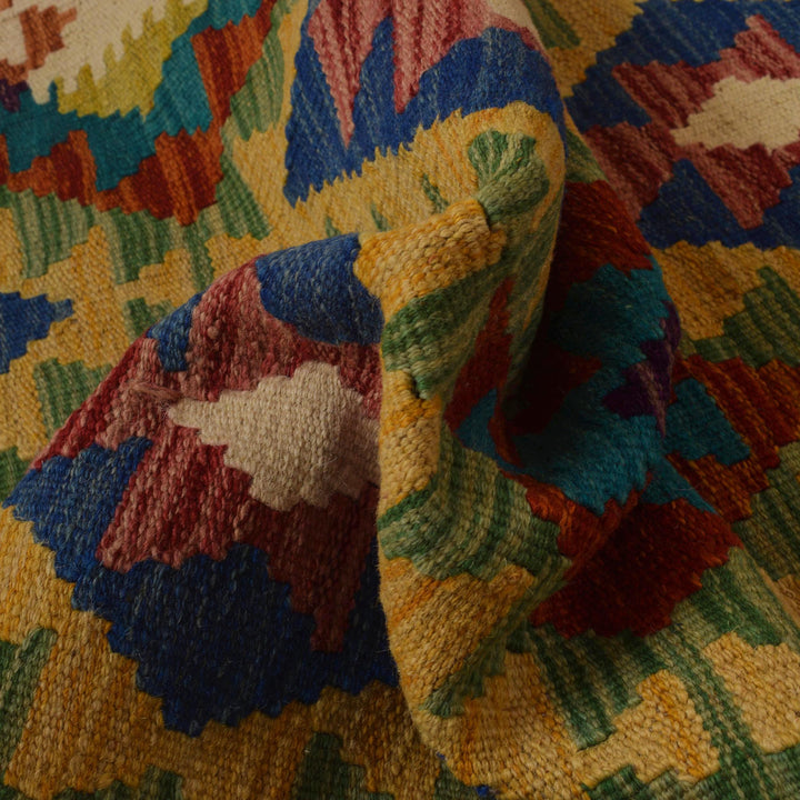 Short Chobi Kilim Runner 2' 4"x 6' 8" - No. AL27314