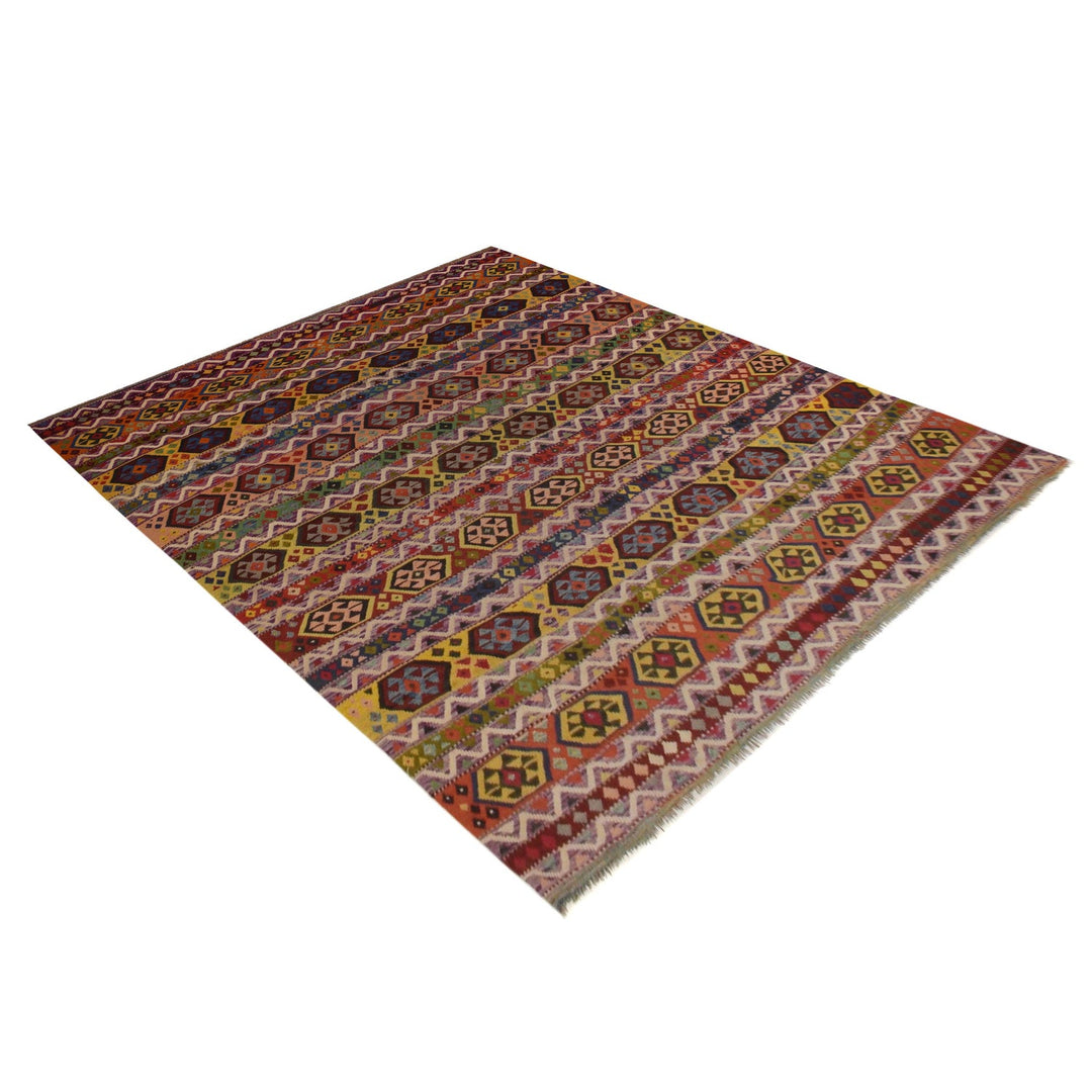 Large Size Chobi Kilim 9' 9" x 13' 3" - No. AL21455