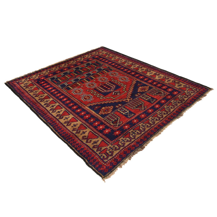 Small Prayer Carpet 2' 11" x 3' 10" - No. AL27164