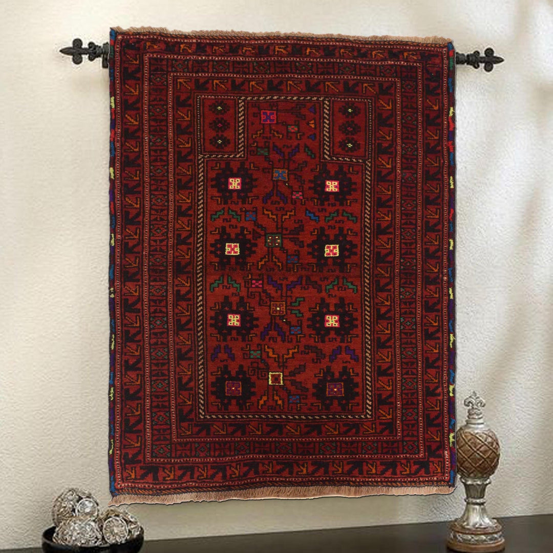 Muslim Prayer Rug 2' 10" x 3' 11" - No. AL34023