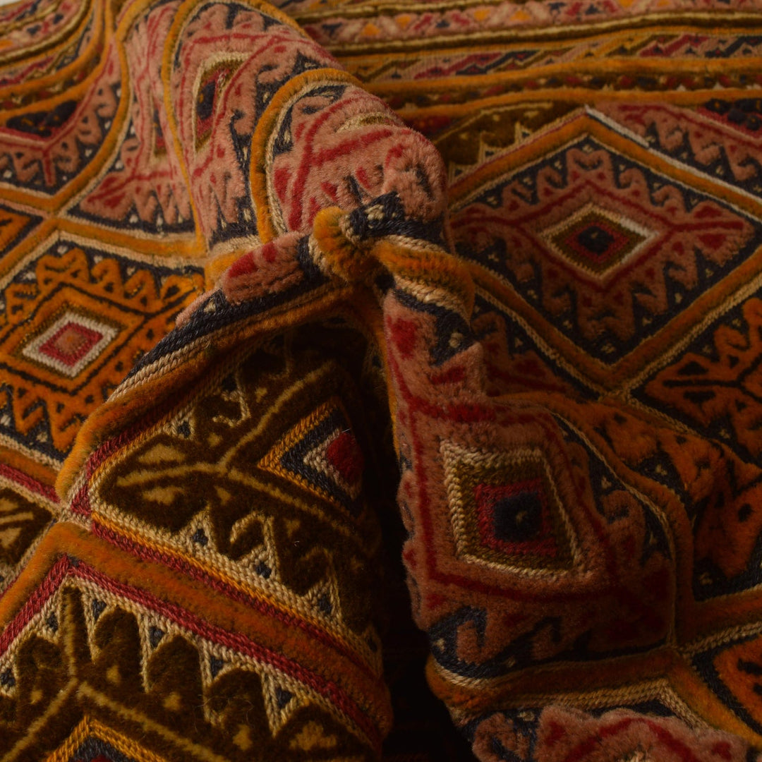 Handmade Nakhunak Kilim Rug 3' 1" x 4' 0" - No. AL18807