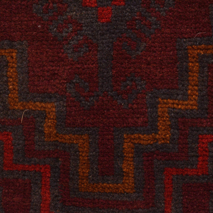 Red Color Baluchi Rug 2' 10" x 4' 8" - No. AL50433