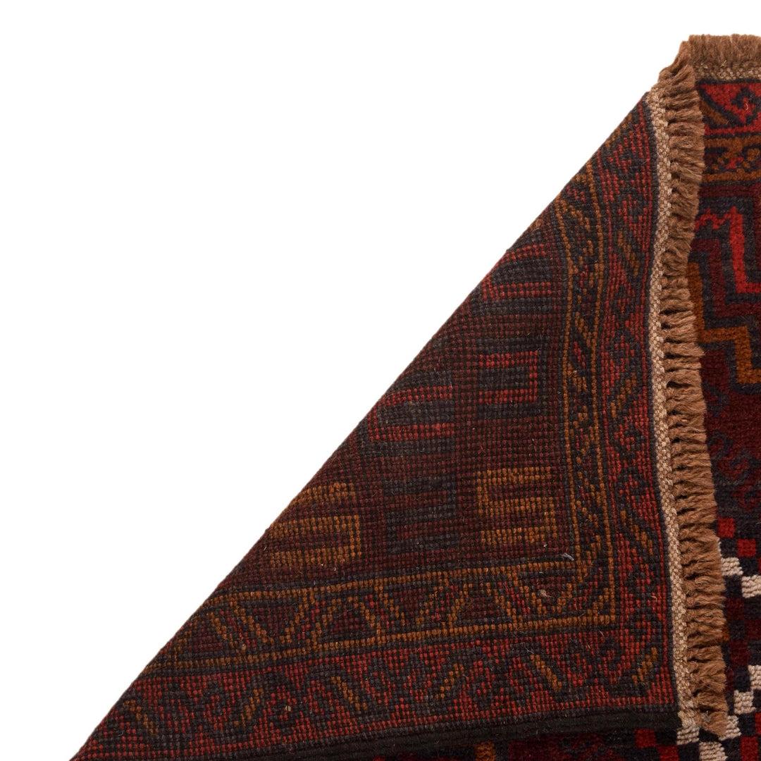 Red Color Baluchi Rug 2' 10" x 4' 8" - No. AL50433