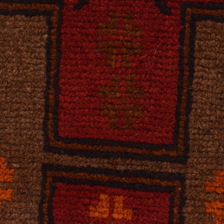 Hand Knotted Baluchi Rug 2' 10" x 4' 3" - No. AL14207