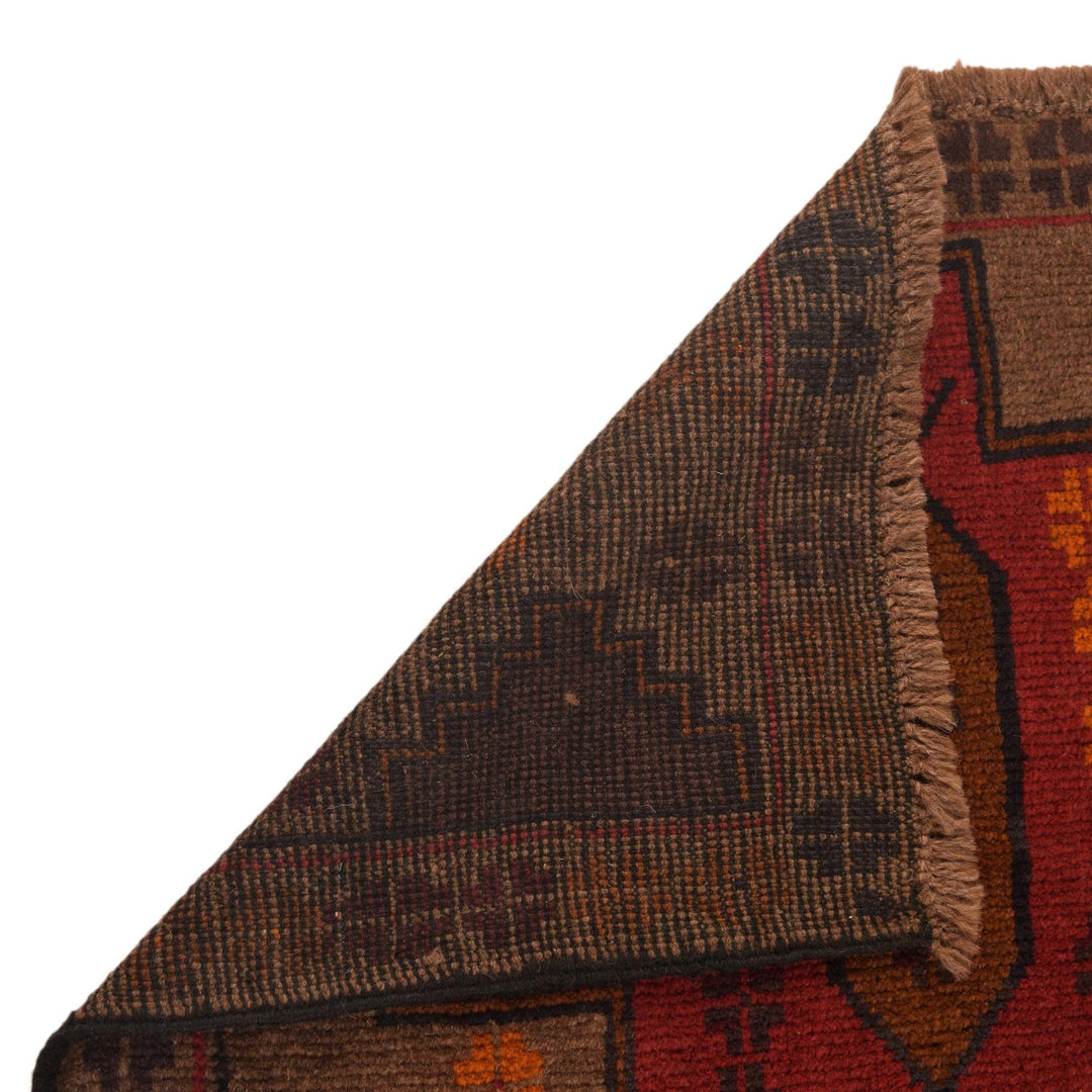 Hand Knotted Baluchi Rug 2' 10" x 4' 3" - No. AL14207