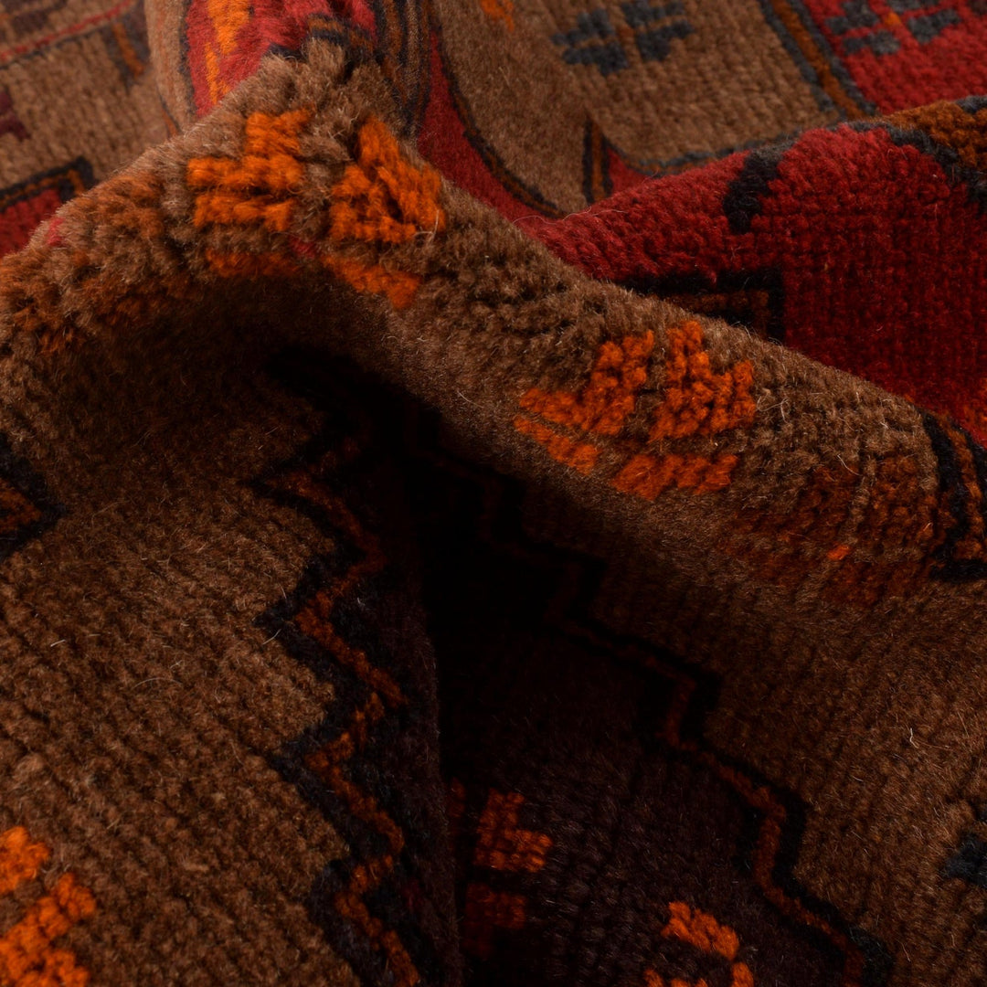 Hand Knotted Baluchi Rug 2' 10" x 4' 3" - No. AL14207