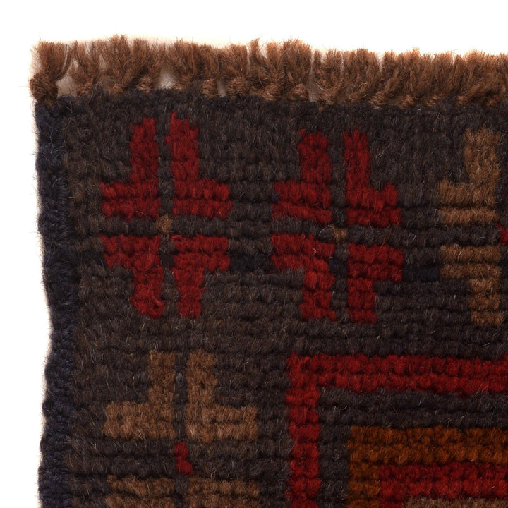 Hand Knotted Baluchi Carpet 2' 11" x 4' 3" - No. AL54133