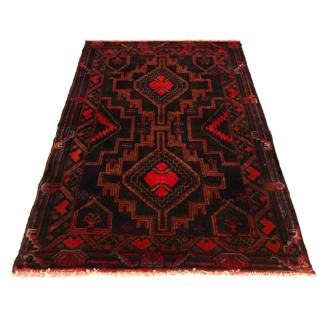 Handmade Balochi Carpet  2' 11" x 4' 9" - No. AL70139