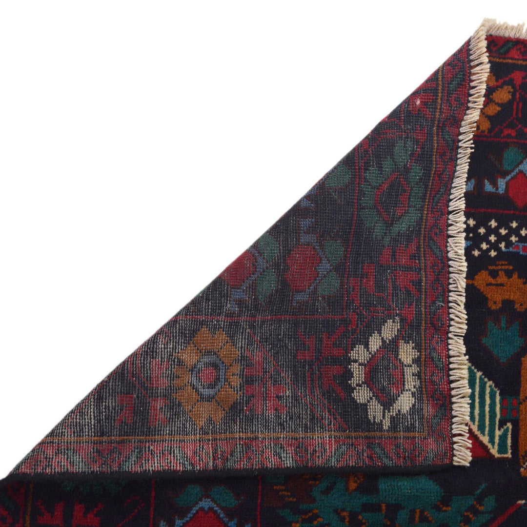 Handmade Picture Area Rug 3' 8" x 6' 9" - No. AL37621