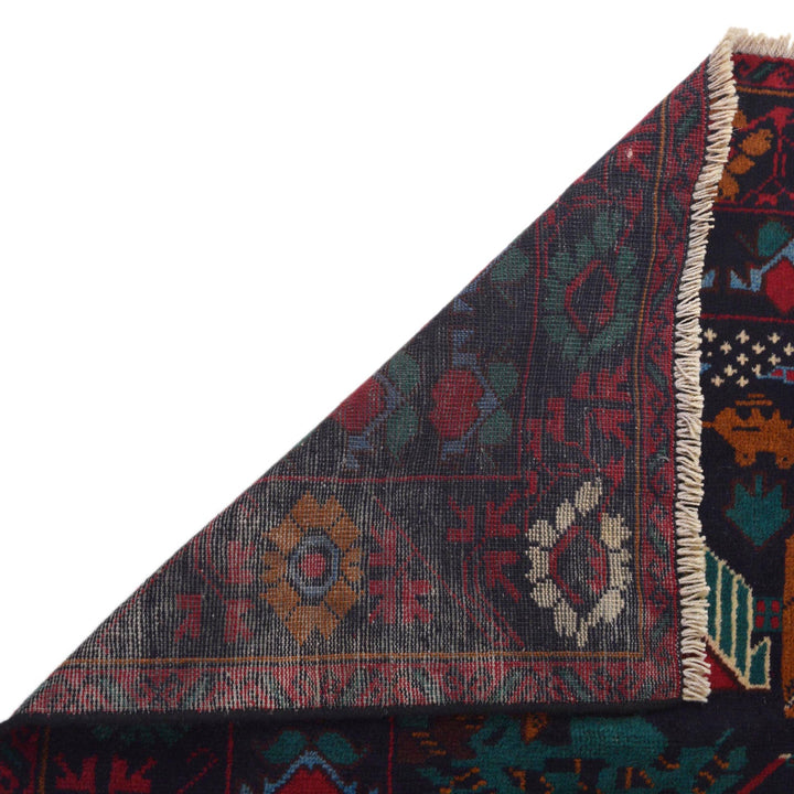 Handmade Picture Area Rug 3' 8" x 6' 9" - No. AL37621