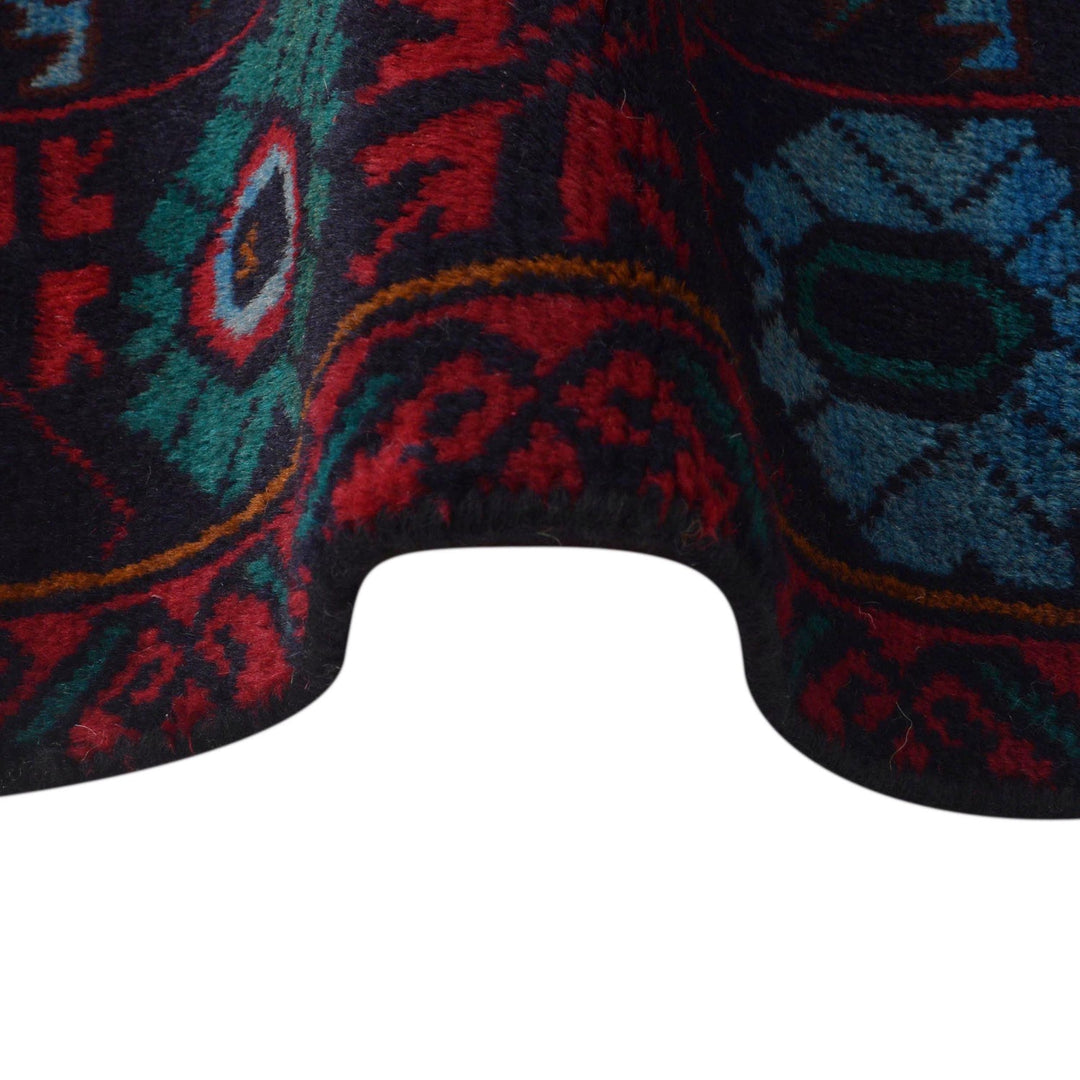 Handmade Picture Area Rug 3' 8" x 6' 9" - No. AL37621