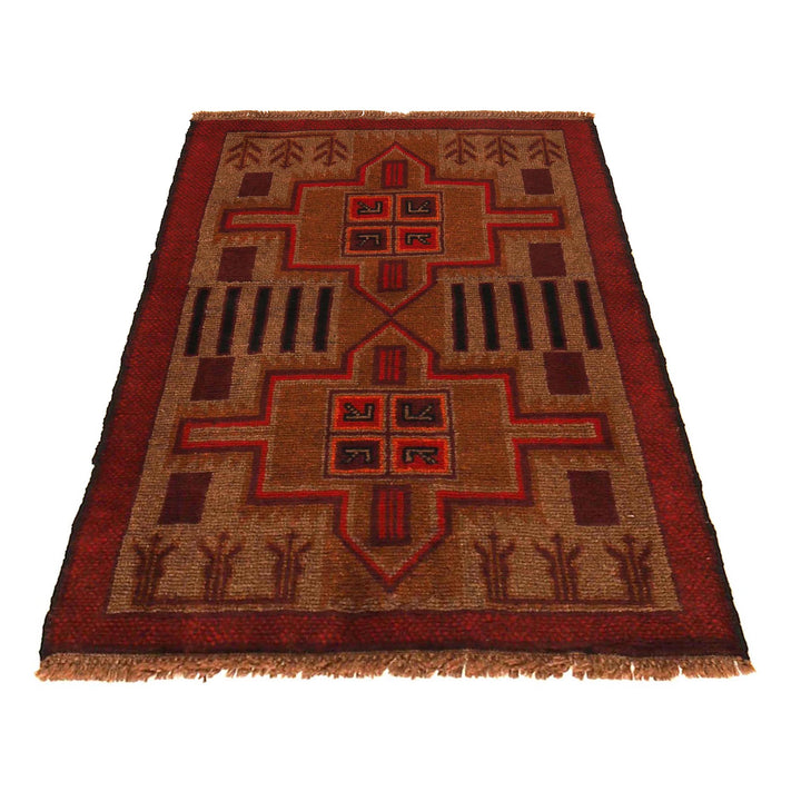 Traditional Baloch Rug 2' 9" x 4' 1" - No. AL39362